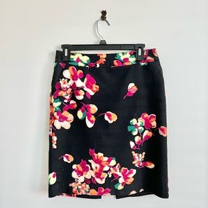 Floral Pencil Skirt
